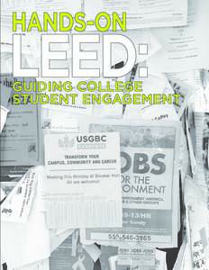 GUIDING COLLEGE STUDENT ENGAGEMENT LEAD AUTHOR: Peggy Meehan, High Noon Communications