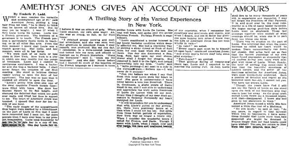 Published: December 4, 1910 Copyright © The New York Times 
