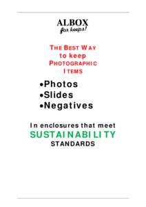 THE BEST WAY to keep PHOTOGRAPHIC ITEMS  • Photos