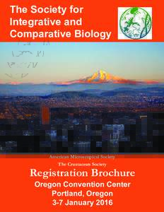 The Society for Integrative and Comparative Biology with the Animal Behavior Society