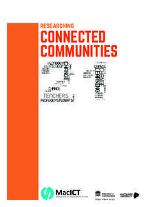 researching  CONNECTED COMMUNITIES  MacICT