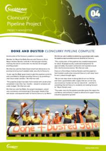 04 edition Cloncurry Pipeline Project