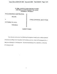 Case 2:06-cv[removed]DF-CMC Document[removed]Filed[removed]Page 1 of 8 Case 2:06-cv[removed]DF-CMC Document 2089