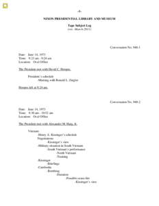 Vice Presidents of the United States / Watergate scandal / Richard Nixon / Henry Kissinger / Vietnam War / Sino-American relations / Melvin R. Laird / Alexander Haig / United States / Military personnel / Operation Condor