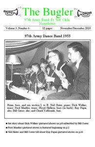The Bugler 97th Army Band, Ft. Sill, Okla. Newsletter