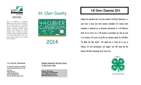 Clover Classroom flyer 2014
