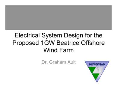 Electrical engineering / Aerodynamics / Electric power / Electrical generators / Energy conversion / Beatrice Wind Farm / REpower Systems / Offshore wind power / Wind farm / Energy / Technology / Wind power