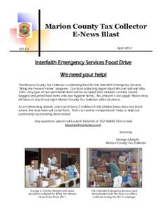 Marion County Tax Collector E-News Blast April[removed]