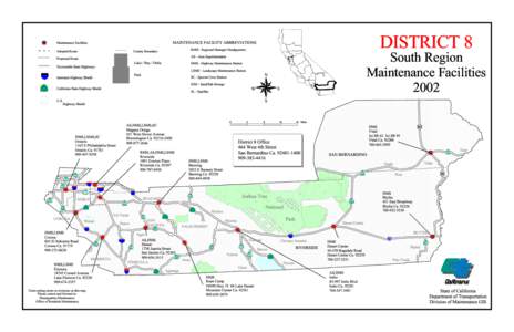 *  MAINTENANCE FACILITY ABBRE Maintenance Facilities