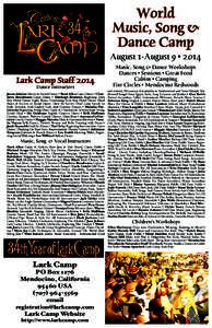Old-time music / American studies / Music / Louisiana Creole / Music of Louisiana / Lark Camp / Fiddle / Mandolin / Cajun fiddle / American folk music / Culture of the Southern United States / American music