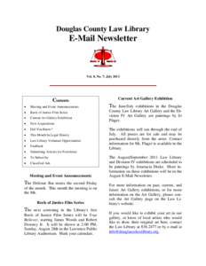 E-Mail Newsletter July 2011.doc