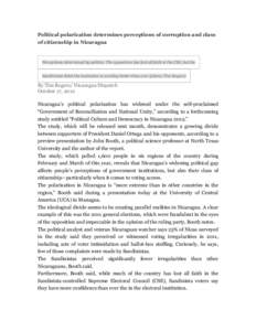 Elections in Nicaragua / Politics / Cold War / Revolutions / Sandinista National Liberation Front / Sandinismo / Daniel Ortega / Supreme Electoral Council / Politics of Nicaragua / Nicaragua / Nicaraguan Revolution