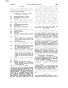 Page 449 CONSTRUCTION Nothing in this section to be construed to alter jurisdiction and authorities established under certain other Acts or in a manner inconsistent with international agreements to which the United State