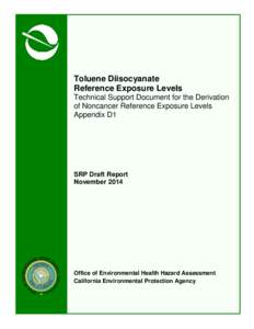 SRP Review Draft November, 2014-Toluene Diisocyanate (TDI) Reference Exposure Levels (RELs)