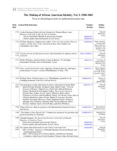 Slavery in the United States / African slave trade / African-American culture / Cultural history of the United States / Abolitionism / Slavery / David Walker / Henry Bibb / Frederick Douglass / United States / American studies / Racism