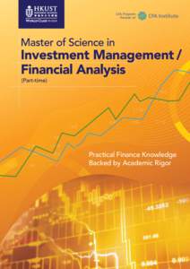 Practical Finance Knowledge Backed by Academic Rigor Contents 3-4