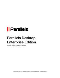 Parallels Desktop Enterprise Edition