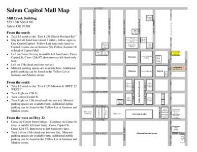 Salem /  Oregon / Lane / Geography of the United States / Oregon / Parking lot / Parking / United States Capitol / Street