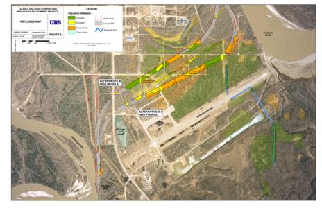 ALASKA RAILROAD CORPORATION NENANA RAIL REALIGNMENT PROJECT LEGEND Palustrine Wetlands