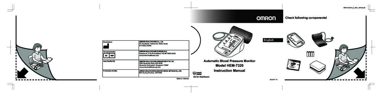 HEM-7320-AU_A_M04_130726.pdf  Check following components! Manufacturer
