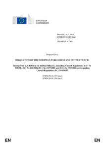 EUROPEAN COMMISSION Brussels, [removed]COM[removed]final[removed]COD)