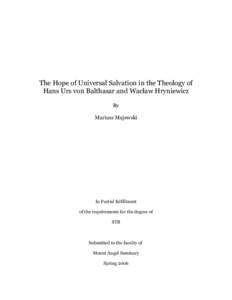 Christian soteriology / Christian eschatology / Christian Universalism / Theology / Apocatastasis / Salvation / Good News / Kingdom of God / Christ / Christian theology / Christianity / Religion