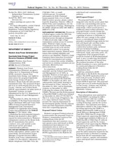 Federal Register / Vol. 78, No[removed]Thursday, May 16, [removed]Notices Docket No. ER13–1227, Midwest Independent Transmission System Operator, Inc. Docket No. ER13–1317, Entergy Services, Inc.