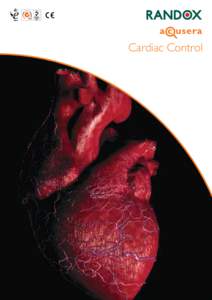 Cardiac Control  A comprehensive Cardiac control designed for use in the routine monitoring of both accuracy and precision. Assayed target values and ranges are provided for seven different analytes