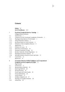 jV  Contents Preface XI List of Contributors XIII 1