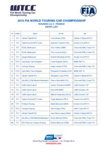 Microsoft Word - 2014_WTCC_Entry list_02_Le Castellet