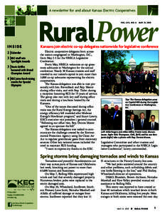A newsletter for and about Kansas Electric Cooperatives  RuralPower VOL . LVX , NO. 6  INSIDE