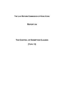 English contract law / Legal documents / Exclusion clause / Contract / Fundamental breach / Unfair Contract Terms Act / Breach of contract / Law / Contract law / Private law