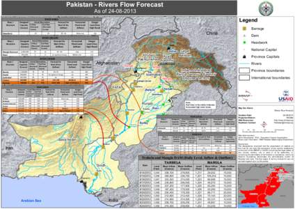 Pakistan - Rivers Flow Forecast As of[removed]RIVER KABUL  River /