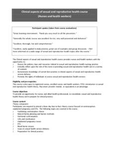 Microsoft Word - Clinical aspects course info v1 2011.doc