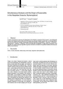 Arthropod Systematics & Phylogeny 3 – [removed])