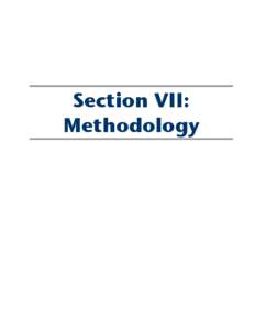 Section VII: Methodology Visitor Volume Total Traffic The process of counting visitors to Alaska starts with traffic data. For AVSP V, exit traffic data was used. The