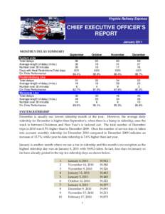 Microsoft Word - January 2011 CEO Report