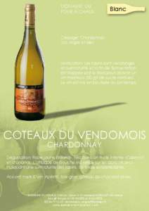 COTEAUX DU VENDOMOIS - Chardonnay