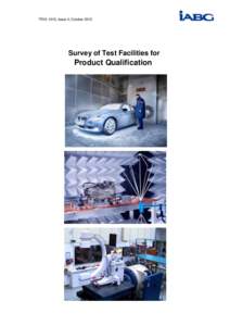 TR10-1015, Issue 4, OctoberSurvey of Test Facilities for Product Qualification