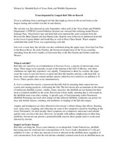 Fisheries / Fishing / Algae / Aquatic ecology / Biological oceanography / Red tide / Algal bloom / Brevetoxin / Karenia brevis / Water / Food and drink / Seafood