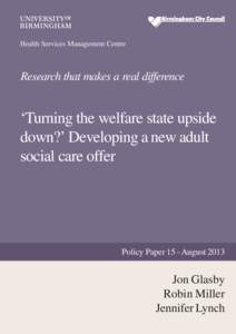 PP15 - turning the welfare state upside down.pmd