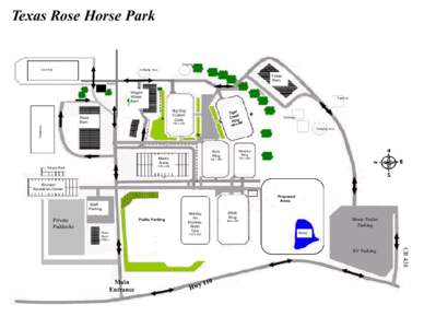 Texas Rose Horse Park  Lunging Area Tent Pad  Lunging Area