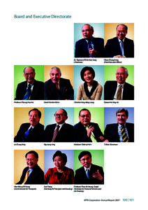 Board and Executive Directorate  Dr. Raymond Ch’ien Kuo-fung (Chairman)  Chow Chung-kong