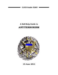 CJCS Guide[removed]A Self-Help Guide to ANTITERRORISM