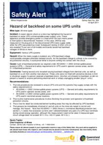 Power supply / Mains electricity / Fault tolerance / Electric power / Uninterruptible power supply