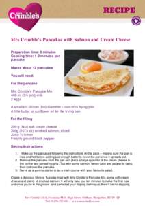 Microsoft Word - Pancakes with Salmon and Cream Cheese.doc