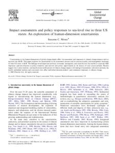 Ethics / Environmental economics / Current sea level rise / Oceanography / Physical oceanography / Intergovernmental Panel on Climate Change / Social vulnerability / Environmental impact assessment / Risk / Environment / Earth / Effects of global warming