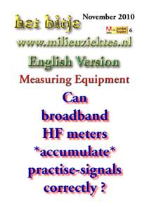 NovemberCan broadband HF meters