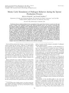 APPLIED AND ENVIRONMENTAL MICROBIOLOGY, Feb. 2005, p. 746–/$08.00⫹0 doi:AEM–Copyright © 2005, American Society for Microbiology. All Rights Reserved. Vol. 71, No. 2