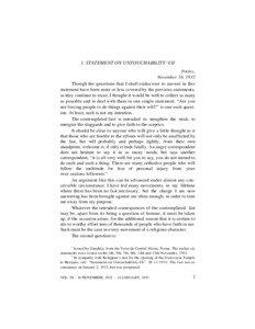 1. STATEMENT ON UNTOUCHABILITY1 -VII P OONA ,